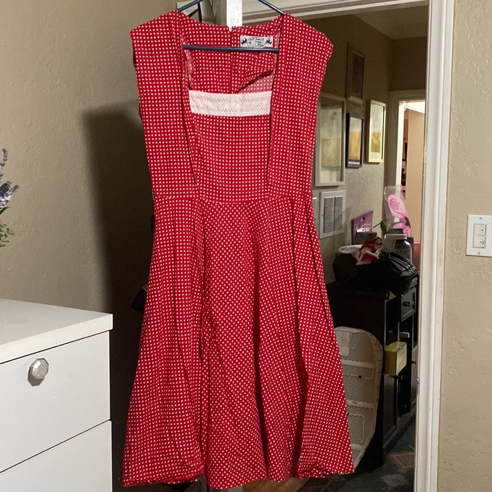 Hell Bunny Polka Dot Dress